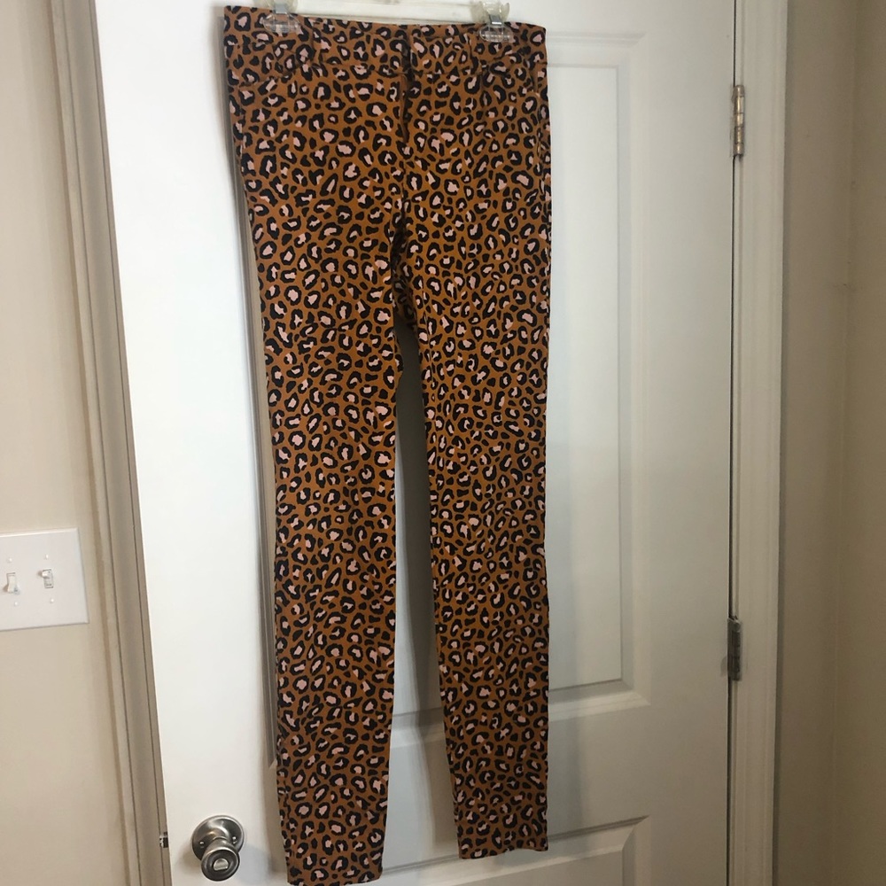 Leopard Print Work Casual Pant TALL